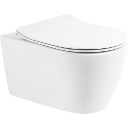 Унитаз подвесной BelBagno Marino безободковый, в наличии - фото 9