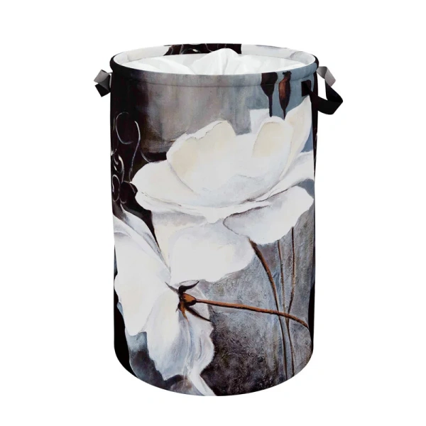 Корзина для белья WasserKRAFT Ammer WB-70 напольная - фото 1