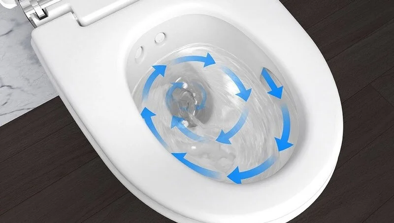 Унитаз подвесной Geberit AquaClean белый, с горизонтальным, прямым выпуском, с прямым выпуском - фото 7