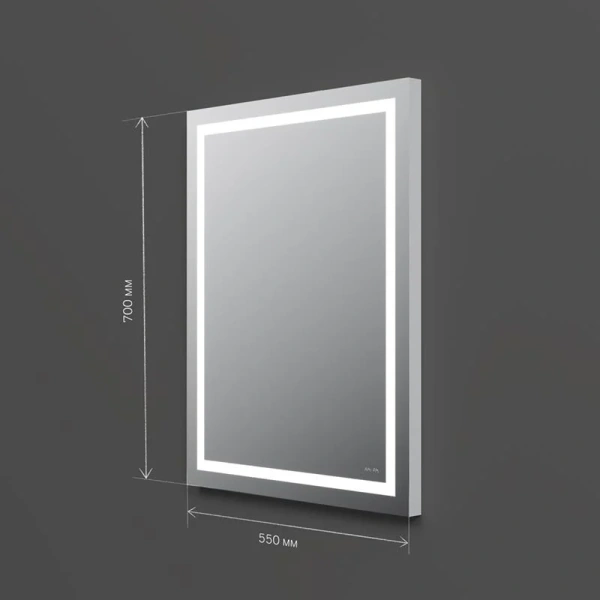 Зеркало с подсветкой Am.Pm Gem 55 см настенное, нет в наличии - фото 2