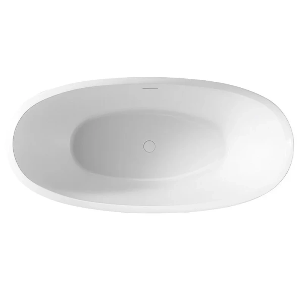 Акриловая ванна Abber 170х80 см белая - фото 1