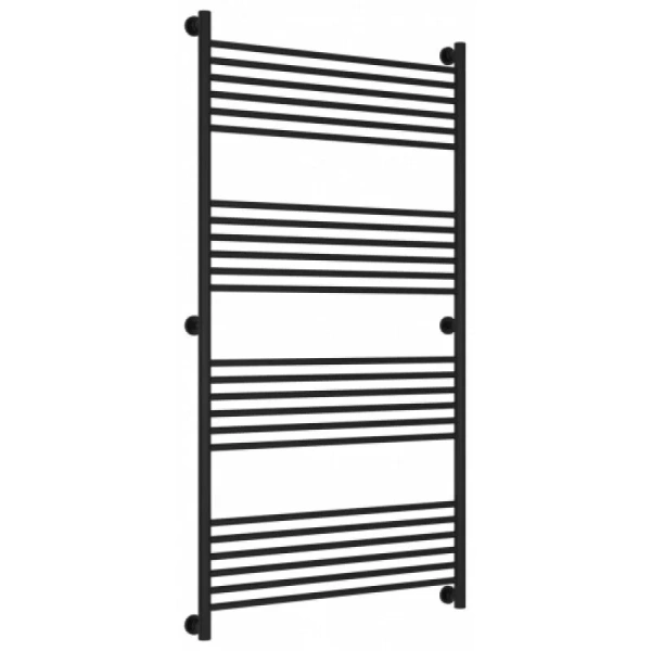 Полотенцесушитель водяной Сунержа Богема+ 80х150 см черный матовый - фото 1