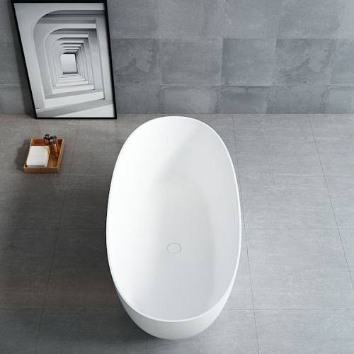 Ванна из искусственного камня Vincea 170x75 см белая матовая - фото 2