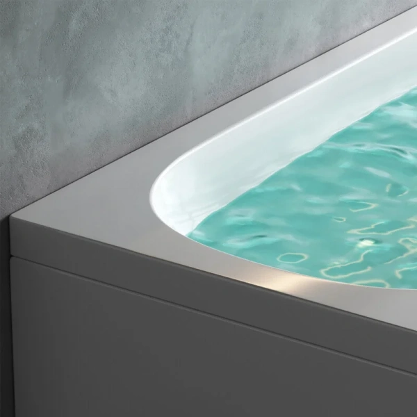 Ванна акриловая Am.Pm Spirit 180х80 см пристенная, приставные - фото 7