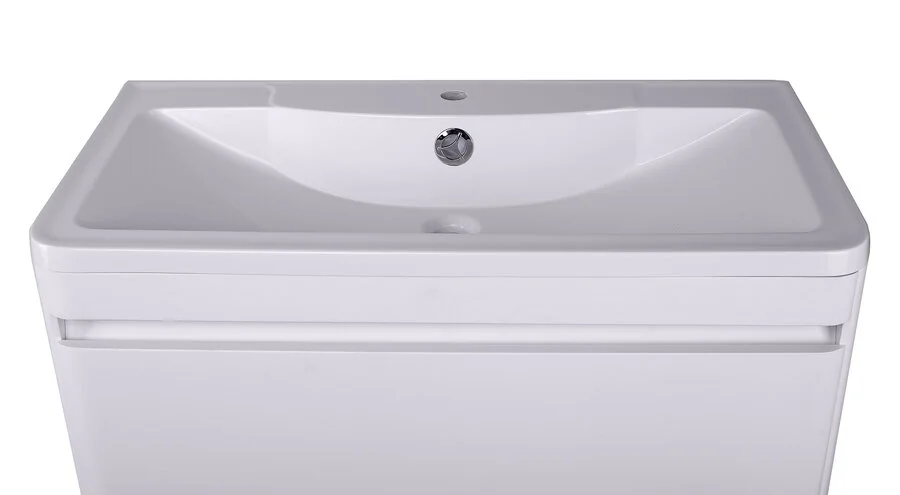 Тумба под раковину подвесная Style Line Атлантика 90 см антискрейтч, 90 см - фото 6