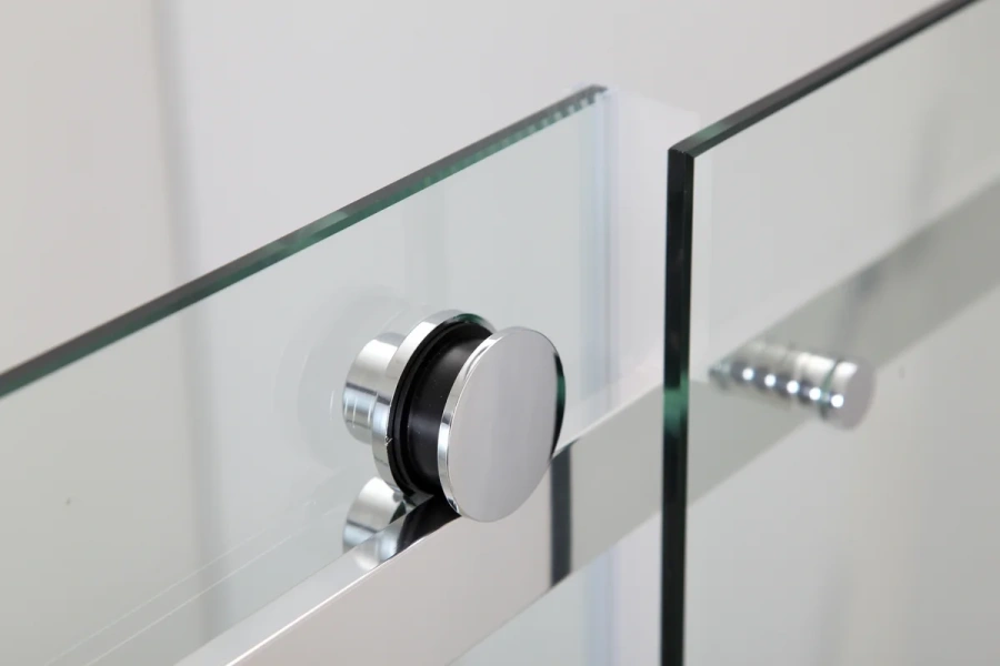 Душевой уголок Black&White Stellar Wind 120x80 см профиль хром, стекло прозрачное, стеклянные, угловые, без поддона - фото 6