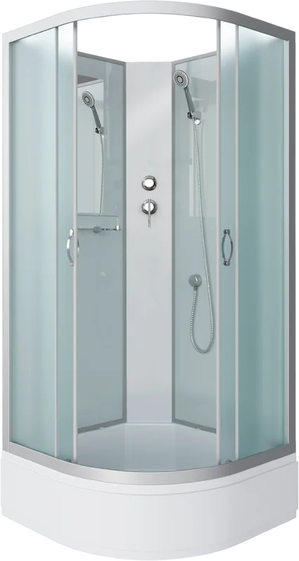 Душевая кабина Niagara Classic 90x90 см стекло матовое - фото 1