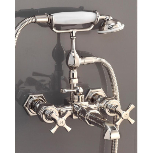 Смеситель для ванны с лейкой и шлангом Devon&Devon Jubilee ADNJ34