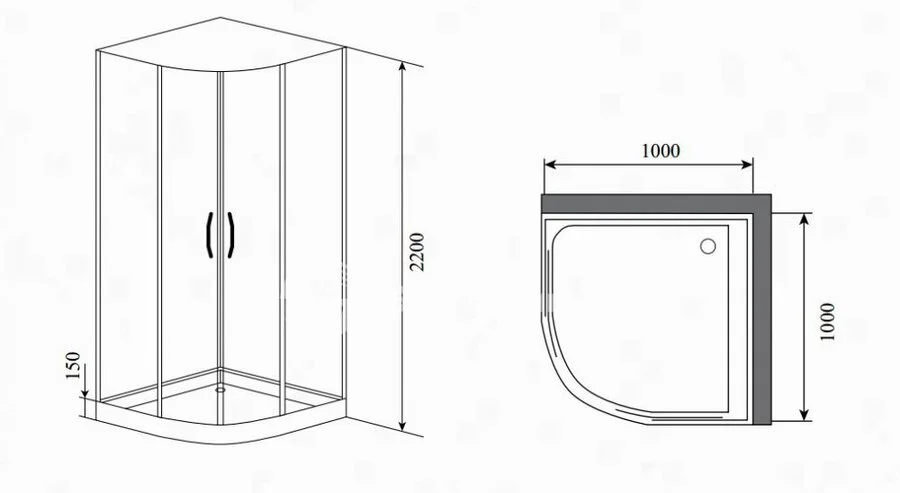 Душевая кабина Timo Impi H-517 - фото 2