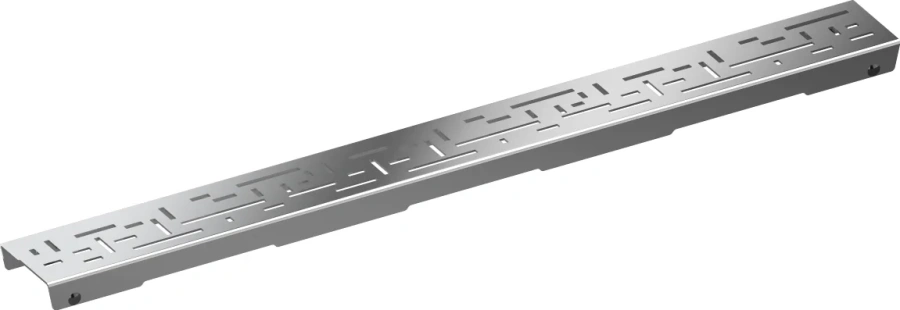 Решётка для слива из нержавеющей стали, 120 см, цвет матовый хром, Tece TECEdrainline lines 601221 - фото 1