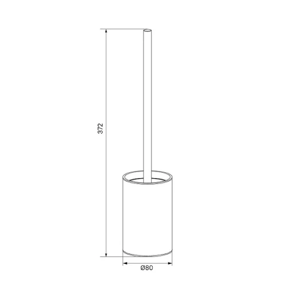 Ершик IDDIS Oldie бронза - фото 2