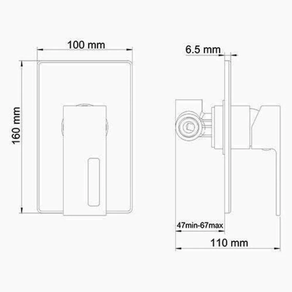 Гигиенический душ со смесителем WasserKRAFT Alme хром - фото 4