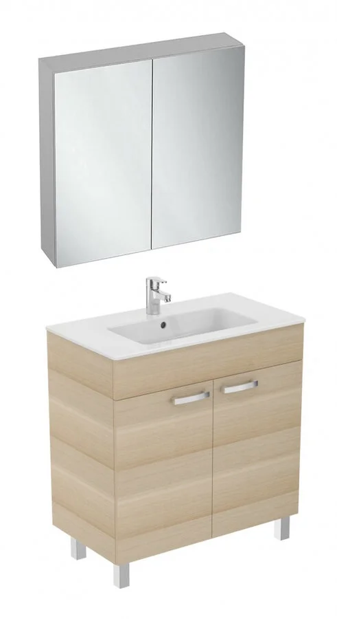 Тумба с раковиной напольная Ideal Standard Tempo E3241 80 см с 2-мя дверцами - фото 3