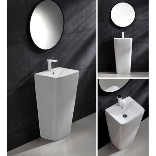 Раковина напольная Ceruttispa Sandra 44 см белая - фото 2