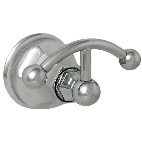 Крючок для ванной двойной, матовый никель, Nicolazzi Teide - фото 13