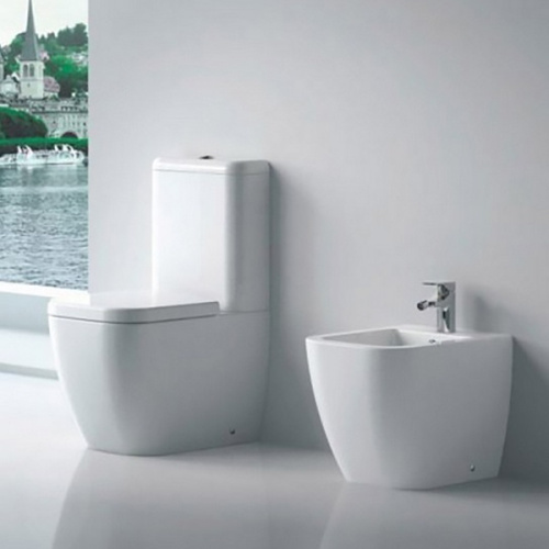 Унитаз компакт BelBagno Alpina BB10100CP белый - фото 2