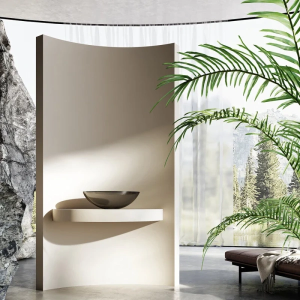 Раковина Abber Kristall 50 см черная, черные - фото 4