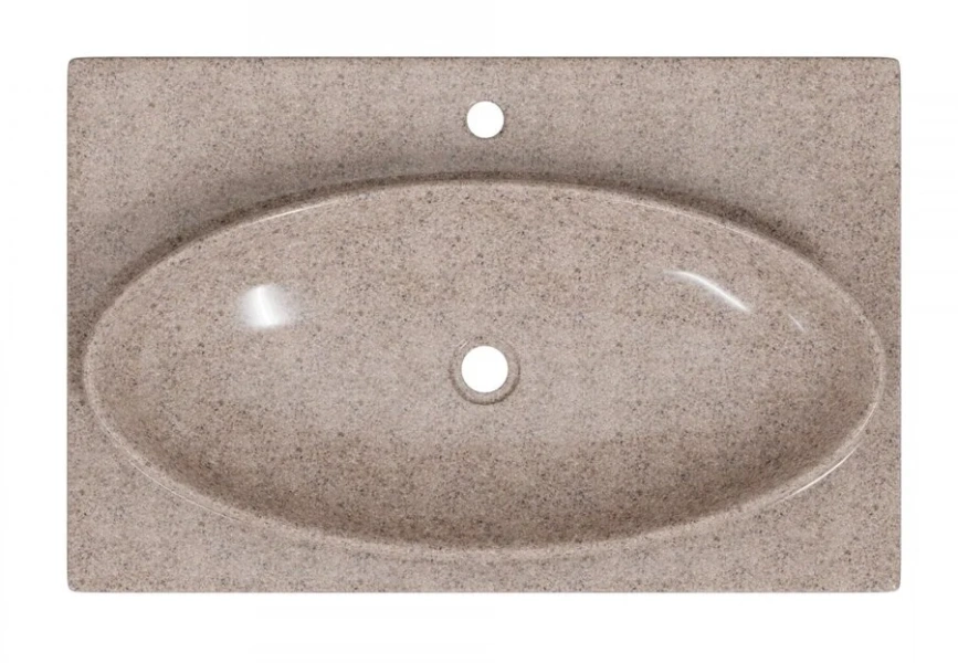 Раковина СанТа Вега 70 см речной песок, подвесные, пристенные - фото 3