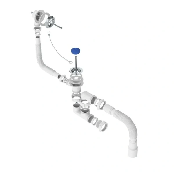 Слив-перелив Niagara хром - фото 3