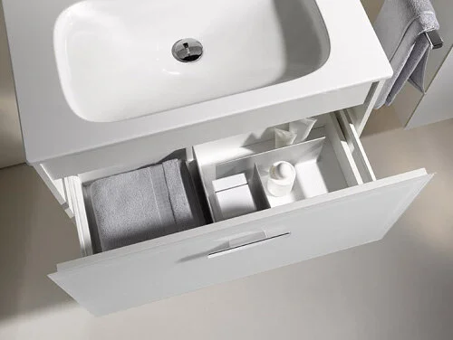 Раковина полувстраиваемая, 1 отверстие под смеситель, Keuco Royal Universe, встраиваемые (в столешницу) - фото 2