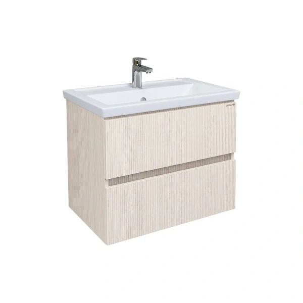 Тумба под раковину подвесная Grossman Юнит 70 см кадена лайт - фото 1