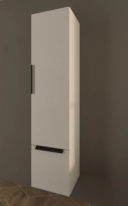 Шкаф-пенал подвесной Cezares Urban 5518 35 см с зеркалом