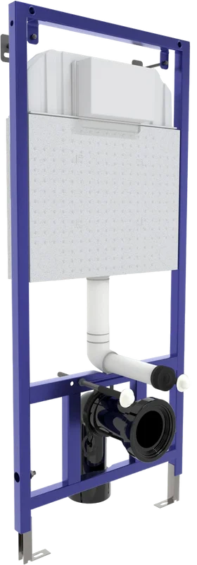 Унитаз с инсталляцией BERGES Puma клавиша хром глянец, нет в наличии index_2 - фото 9