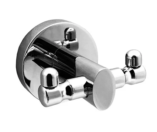 Крючок для ванной WasserKRAFT Rhein двойной - фото 1