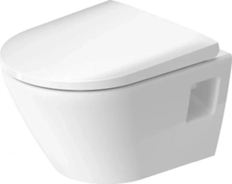 Унитаз подвесной Duravit D-Neo белый - фото 3