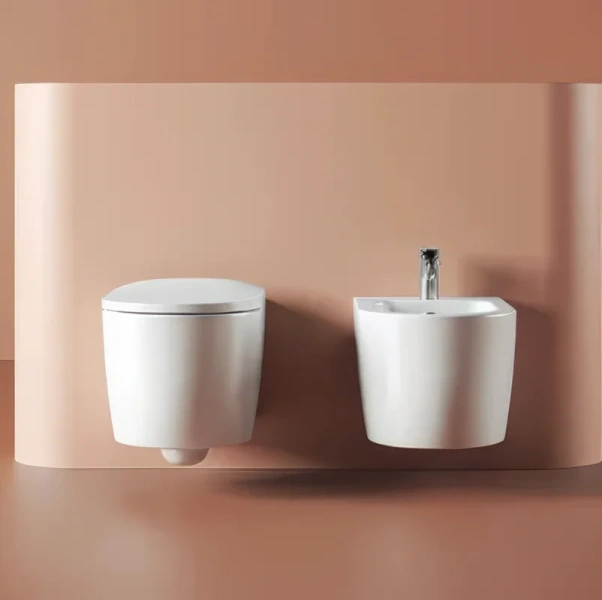 Биде подвесное ArtCeram Monet белый глянцевый - фото 3