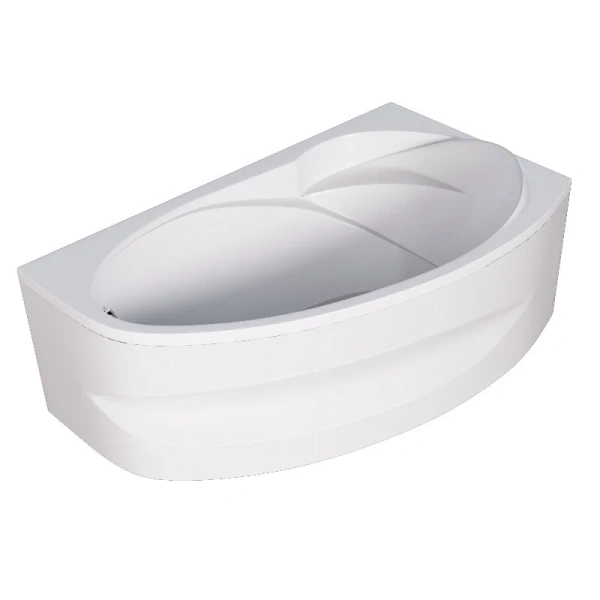 Ванна акриловая 1MarKa Julianna 01дж1695лкп/01дж1695пкп, 160 x 95 см, левая/правая, цвет белый - фото 1