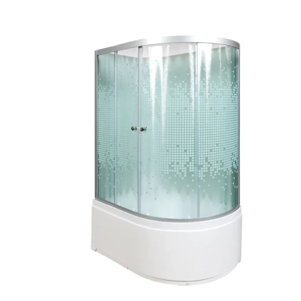 Душевая кабина Deto L920 120x80 см без крыши - фото 1