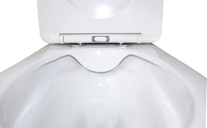 Унитаз компакт Azario Flin белый, современные, hi-tech, круглые index_1 - фото 14