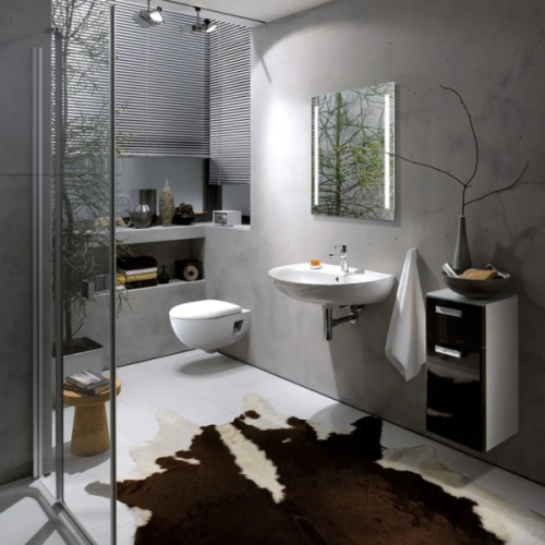 Унитаз с инсталляцией Geberit Renova с клавишей, по запросу - фото 3