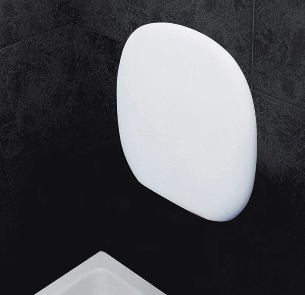 Сиденье для душа Colombo Cavalletti E Sedili белое - фото 3