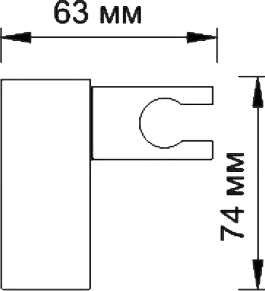 Смеситель для ванны WasserKRAFT Aller 1061 с коротким изливом, современные, hi-tech index_2 - фото 21