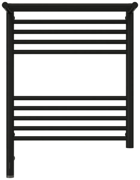 Полотенцесушитель электрический Сунержа Богема 3.0 50х60 см левый черный матовый - фото 3