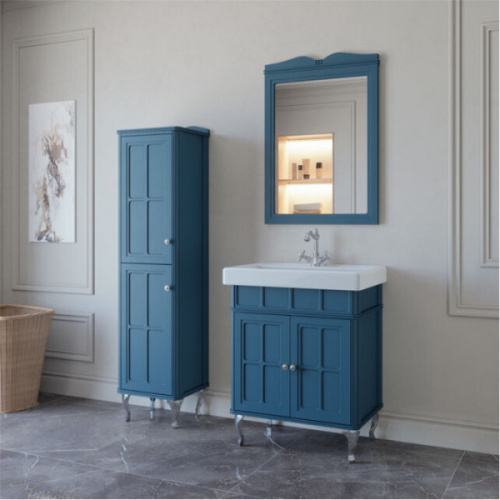 Зеркало Caprigo Borgo 63 см синее, в наличии - фото 2