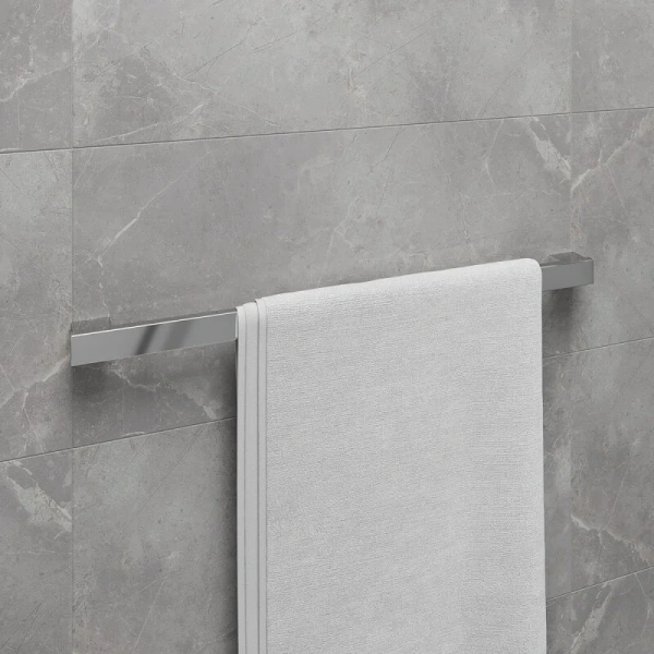Полотенцедержатель Lemark Smooth Line хром - фото 3