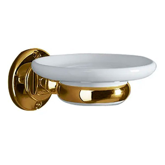 Мыльница для ванной, фурнитура золото, Simas Victoria 260201 ORO - фото 2