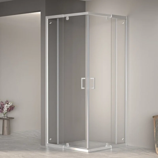 Душевой уголок RGW Passage PA-038 80х80 см профиль хром - фото 1