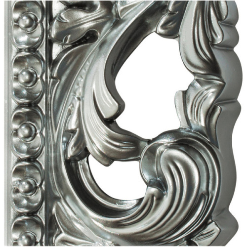 Зеркало овальное без фацета, цвет серебро, Tessoro Isabella 76, по запросу - фото 2