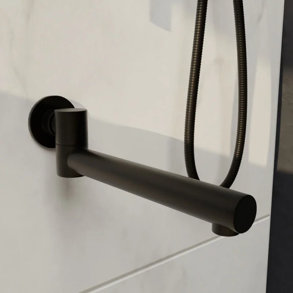 Душевой комплект RGW Shower Panels SP-370B черный матовый - фото 4