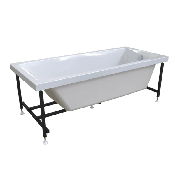 Акриловая ванна Радомир Веста 2-01-0-0-1-255Р, 170 х 75 см, каркас разборный в комплекте, белая, приставные, встраиваемые - фото 7