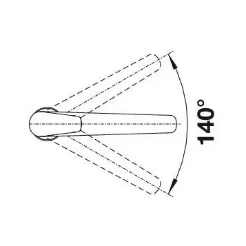 Смеситель для кухни Blanco Felisa, на мойку, на столешницу - фото 5