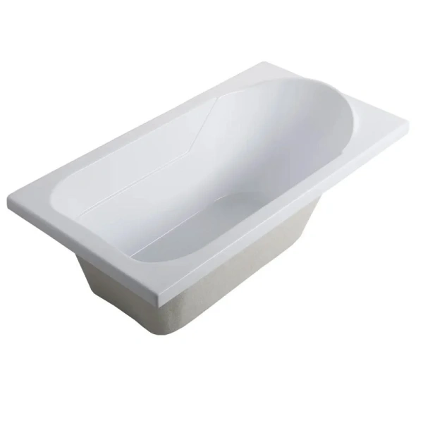 Ванна акриловая Aquanet West 00205558, 120 x 70 см, с каркасом, цвет белый, прямоугольные - фото 5