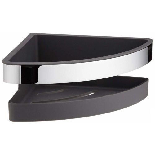 Полочка для ванной, хром / антрацит, Keuco Moll - фото 2
