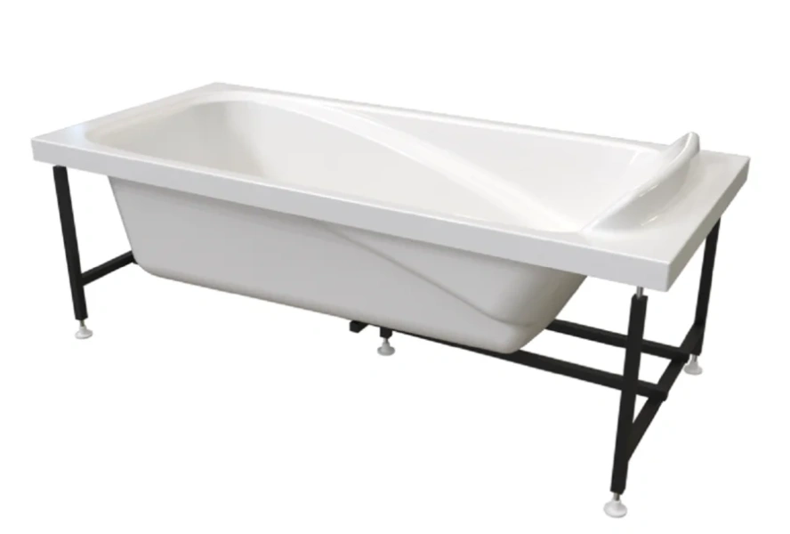 Акриловая ванна Радомир Роза 2-01-0-0-1-208Р, 169 x 77 см, каркас разборный в комплекте, белая, прямоугольные - фото 5