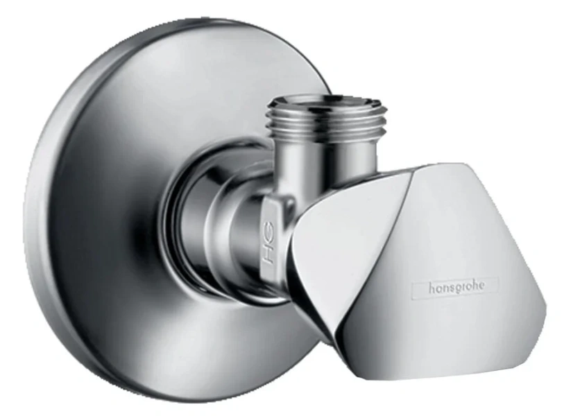Угловой вентиль Hansgrohe хром - фото 1
