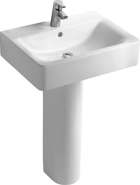 Раковина Ideal Standard Connect E7945 60 см с переливом, подвесные, на полупьедестал, на пьедестал, пристенные - фото 3